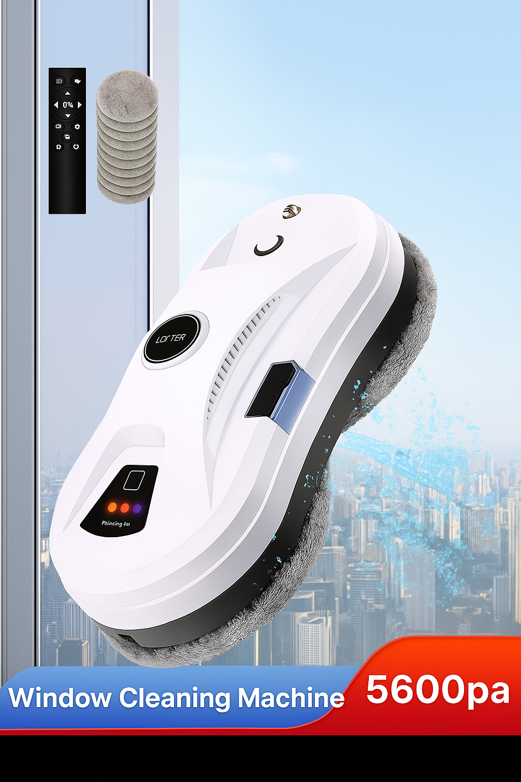 Inteligentny robot do mycia okiem SmartClean3900PA